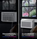 ClearView 10,300 BTU Inverter Smart Ultra Quiet Window Air Conditioner for Medium Rooms up to 450 sq. ft. view 6