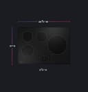 30" Built-In Touch Control Induction Cooktop view 3