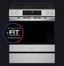 30" Smart Slide-In Induction and Convection Range with No Preheat Air Fry and EasyWash Oven Tray view 6