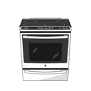 Series 30" Slide-In Front Control Induction and Convection Range with Warming Drawer view 11