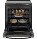 30" Smart Slide-In Front-Control Induction and Convection Range with No Preheat Air Fry view 3