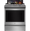 Ge Profile™ Energy Star® 30" Smart Slide-in Fingerprint Resistant Front-control Induction And Convection Range With No Preheat Air Fry view 2