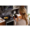 Ge Profile™ 30" Smart Slide-in Front-control Induction Fingerprint Resistant Range With In Oven Camera view 25