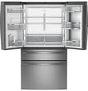 Ge Profile™ Energy Star® 23.3 Cu. Ft. Smart Counter-depth Fingerprint Resistant 4-door French-door Refrigerator With Door In Door view 20
