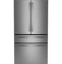 Ge Profile™ Energy Star® 23.2 Cu. Ft. Smart Counter-depth Fingerprint Resistant 4-door French-door Refrigerator view 1