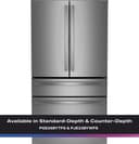 Ge Profile™ Energy Star® 23.2 Cu. Ft. Smart Counter-depth Fingerprint Resistant 4-door French-door Refrigerator view 25