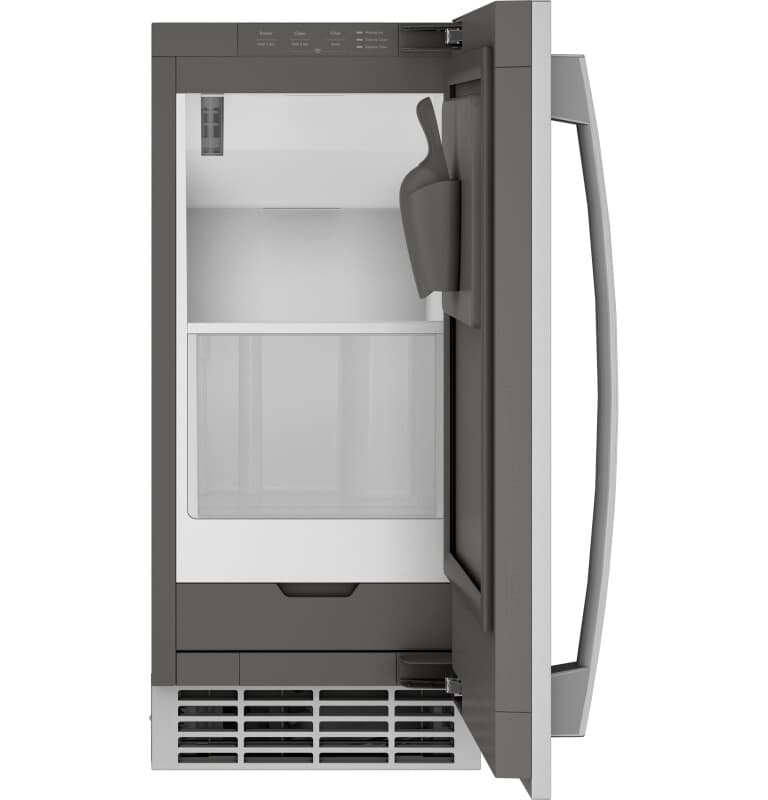 Stainless Steel Ice Maker Door Kit (door panel and handle only)