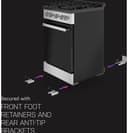 GE Profile™ 24" Free-Standing RV Gas Range view 16