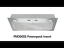 21-Inch Custom Range Hood Power Pack Insert w/ Easy Install System, 300 Max Blower CFM view 6