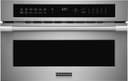 30" Built-In Convection Microwave Oven with Drop-Down Door view 1