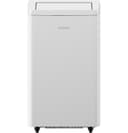 10,000 BTU Dual-Hose, Inverter Portable Air Conditioner with Dehumidifier and Remote, White view 1