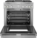Dual Fuel Professional Range 36" Pro Grand Commercial Depth view 6