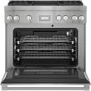 Dual Fuel Professional Range 36" Pro Harmony Standard Depth view 5