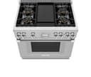 Dual Fuel Professional Range 36" Pro Harmony Standard Depth view 8
