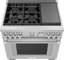 Dual Fuel Professional Range 36" Pro Grand Commercial Depth view 4