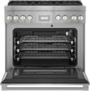 Dual Fuel Professional Range 36" Pro Harmony Standard Depth view 6