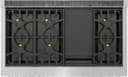 Dual Fuel Professional Range 48" Pro Grand Commercial Depth view 3