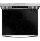 30” Smart Free-Standing Electric Convection Range with No Preheat Air Fry and EasyWash Oven Tray view 3