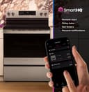 30” Smart Free-Standing Electric Convection Range with No Preheat Air Fry and EasyWash Oven Tray view 12