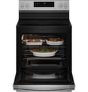 30” Smart Free-Standing Electric Convection Range with No Preheat Air Fry and EasyWash Oven Tray view 26
