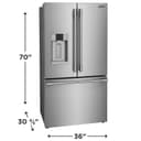 23 Cu. Ft. Counter-Depth French Door Refrigerator view 4