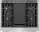 Gas Professional Range 36" Pro Grand Commercial Depth view 6