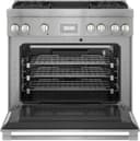 Gas Professional Range 36" Pro Harmony Standard Depth view 5