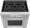 Gas Professional Range 36" Pro Grand Commercial Depth view 3