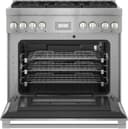 Gas Professional Range 36" Pro Harmony Standard Depth view 2