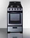 20" Wide Gas Range view 1