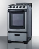 20" Wide Gas Range view 2