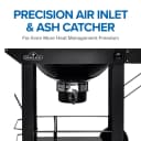 Professional 22 Charcoal 22-inch Kettle Grill with Cart view 11