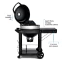Professional 22 Charcoal 22-inch Kettle Grill with Cart view 12