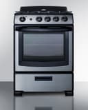 24" Wide Gas Range view 4
