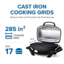 TravelQ™ PRO285E Portable Electric Grill view 2