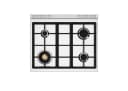 30 inch Dual Fuel Range, 4 Brass Burners, Electric Self-Clean Oven view 3