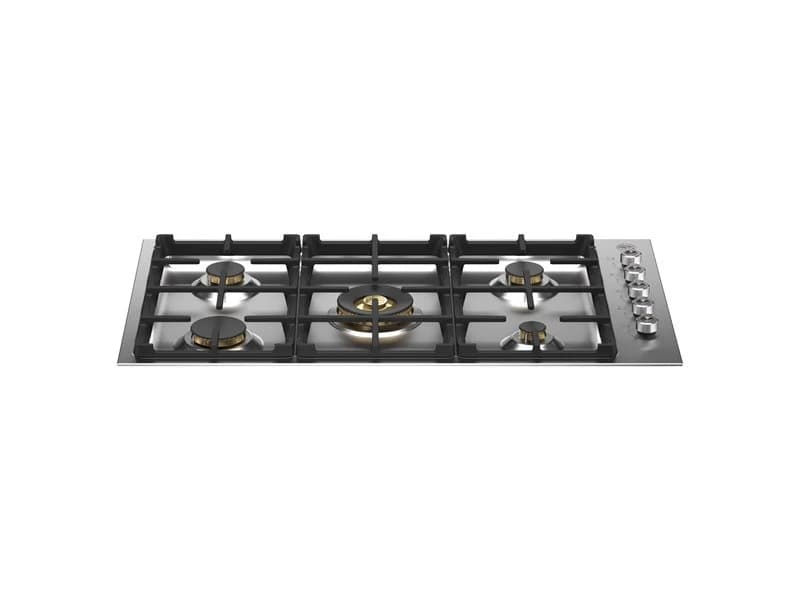 36 Drop-in Gas Cooktop 5 brass burners