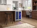 24" French Door Dual Zone Wine & Beverage Cooler view 8