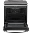 Series 30" Slide-In Front Control Electric Convection Range with Warming Drawer view 3