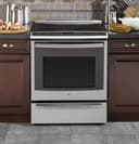Series 30" Slide-In Front Control Electric Convection Range with Warming Drawer view 7