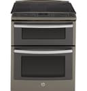 Series 30" Slide-In Front Control Double Oven Electric Convection Range view 1
