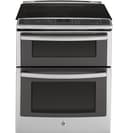 Series 30" Slide-In Front Control Double Oven Electric Convection Range view 1
