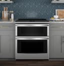 30" Smart Slide-In Electric Double Oven Convection Range view 14
