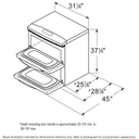 Slide-In Double Oven Electric Range view 11