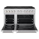 ZLINE 48 in. 6.7 cu. ft. Paramount Dual Fuel Range with 8 Burner DuoPro™ Cooktop and Dual Ovens in Stainless Steel (PSDR48) view 20