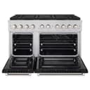 ZLINE 48 in. 6.7 cu. ft. Paramount Dual Fuel Range with 8 Burner DuoPro™ Cooktop and Dual Ovens with Black Matte Doors (PSDR-BLM-48) view 17