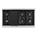 ZLINE 48 in. 6.7 cu. ft. Paramount Dual Fuel Range with 8 Burner DuoPro™ Cooktop and Dual Ovens in Satin Stainless Steel (PSDRS-48) view 22
