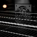 ZLINE Autograph Edition 36 in. 5.2 cu. ft. Paramount Dual Fuel Range with 6 Burner DuoPro™ Cooktop and Electric Convection Oven in Satin Stainless Steel with Black Matte Door and Polished Gold Accents (PSDRSZ-BLM36-G) view 12