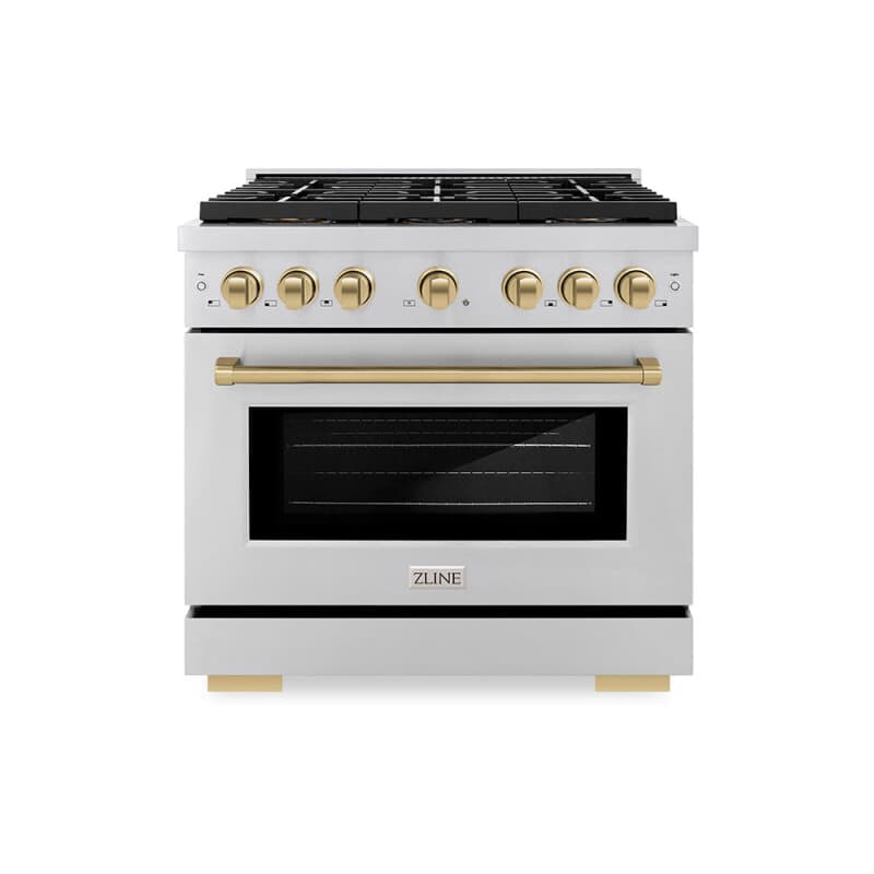 Autograph Edition 36 in. 5.2 cu. ft. Paramount Dual Fuel Range with 6 Burner DuoPro™ Cooktop and Electric Convection Oven