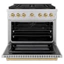 Autograph Edition 36 in. 5.2 cu. ft. Paramount Dual Fuel Range with 6 Burner DuoPro™ Cooktop and Electric Convection Oven view 17